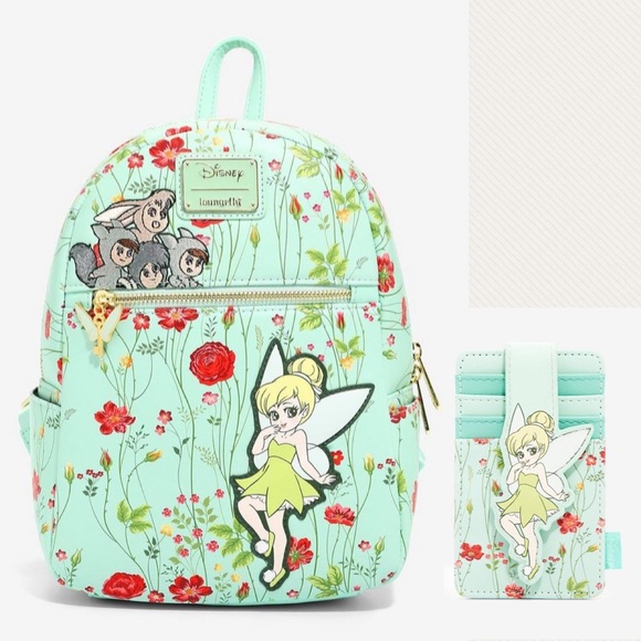 Mini Backpack & Cardholder Tinkerbell Loungefly - Picture 2 of 14